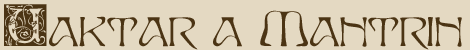 Vaktar a Mantrin